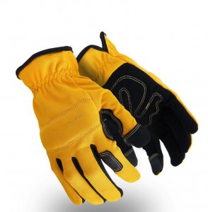 Механични ръкавици от еластичен плат Powerman®, Ръкавици за общо предназначение с здрав захват