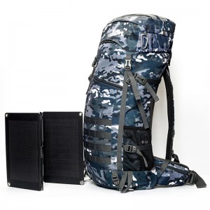 1-30W 002 Camouflage Solar hátizsák