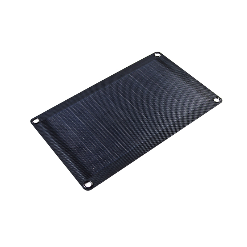 10 W monokristalinio silicio mažas saulės baterijos įkroviklis, skirtas mobiliajam telefonui