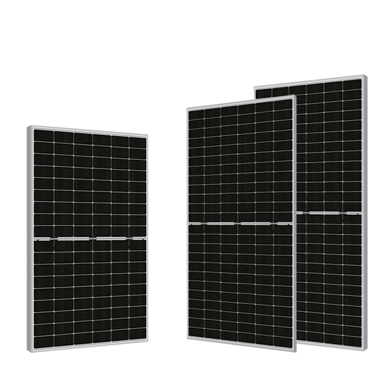 Satılık 540w 555w 72Tr Bifacial Çift Camlı PV Modülü Bifacial Güneş Paneli