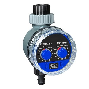 Temporizador eletrônico durável de água LCD Controlador automático de irrigação de jardim