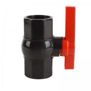 ODM Manufacturer High Pressure PVC Octagonal Compact Ball Valve for Water Control