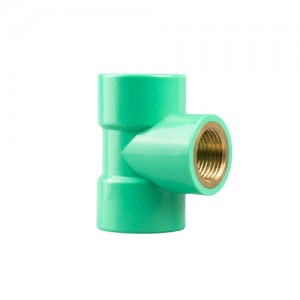PVC BS Thread Fittings With Brass Insert