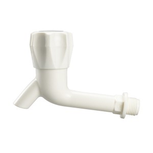 Propesyonal na kalidad 1/2 inch ABS plastic water tap na may mahabang katawan