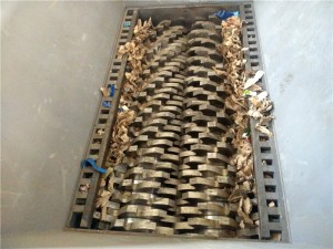 Plastic Waste Double Shaft Shredder Machine