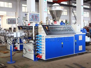 16-32mm PVC Pipe Four Output Extrusion Line