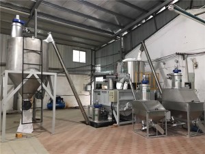 PVC WPC Automatic perpendens & Mixing System