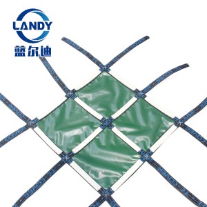 Κάλυμμα πισίνας ασφαλείας Υλικό PVC