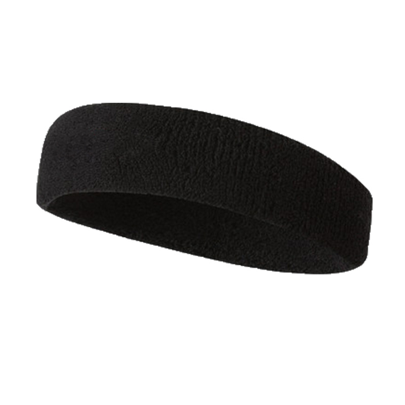 Sweatbands Sports Terry headband สำหรับเทนนิส บาสเก็ตบอล วิ่ง ยิม
