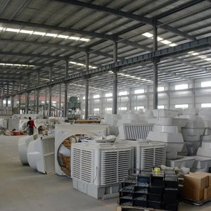 vzduchový chladič drůbeží farma vzduchový chladicí systém průmyslový vodní chladič vzduchu pro tovární dílnu