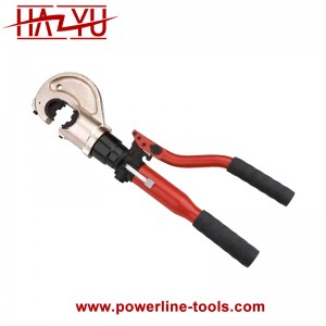 Lineman Tools Wytrzymałe hydrauliczne narzędzie do zaciskania końcówek kablowych