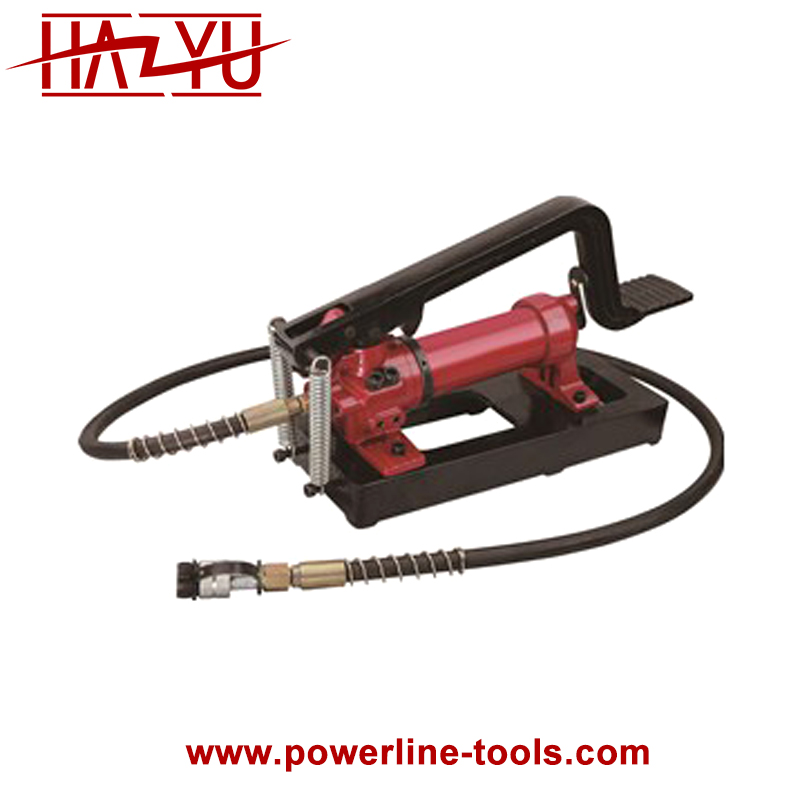 Lineman Cov Cuab Yeej Hydraulic Pump Pipe Crimping Tools