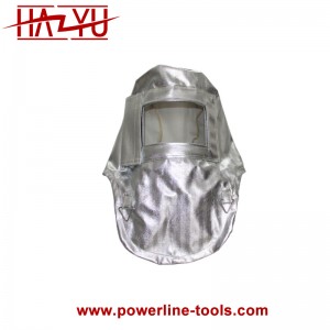 Flame Retardant Safety Helmet မြင့်မားသော အပူချိန်ခံနိုင်ရည်ရှိ လျှပ်ကာထုပ်