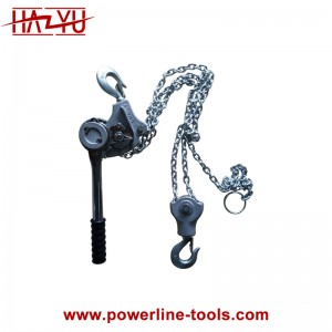 TYCHL Aluminum Alloy Chain Nau'in Hoist Manual Handle Series Draging Hoist