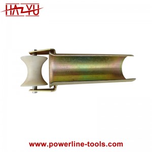 SH80DA Electrical Steel Cable Entrance Protection Roller Para sa Cable Laying