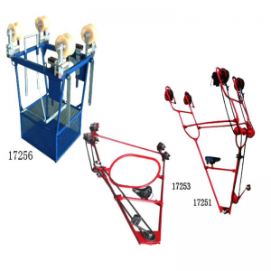OEM Hydrashear Wire Rope Cutter Supplier –  Single Double Four Conductor Frame Cart Bicycles Conductor Inspection Trolley – Donghuan Power