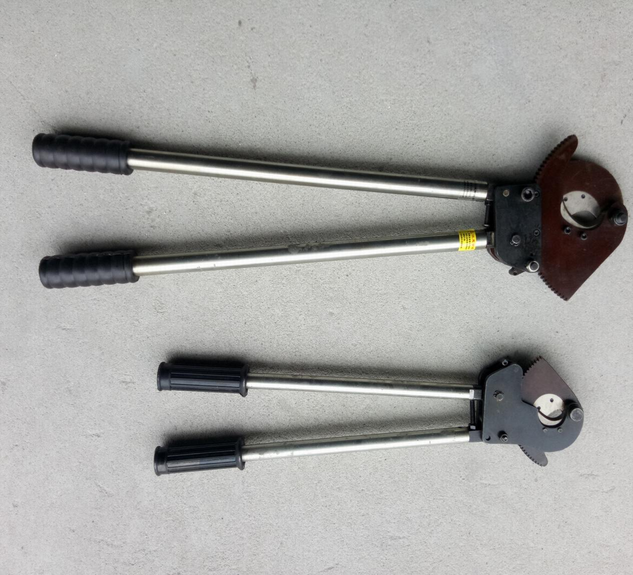 Outils de coupe à cliquet pour brins d'acier ACSR Coupeur manuel de conducteur à cliquet