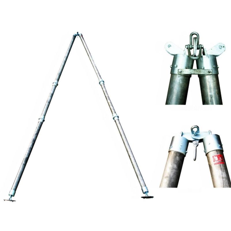 POWER TOWER Aluminijski produžni stup Cjevasti stup A-oblika