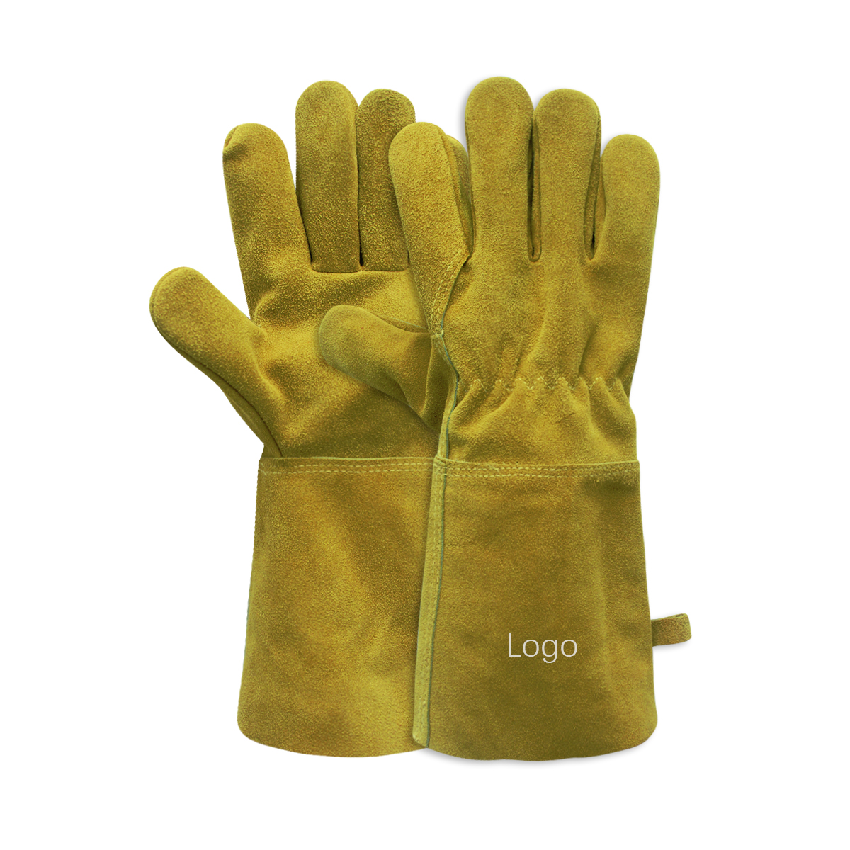 Пальчаткі Mig Welding Welder Tig Gloves Guantes De Soldadura Прадукт Каровіная скура Новы вогнеўстойлівы