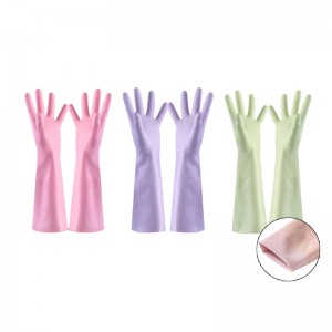Household Glove Finger Pain Silicone Glove Latex Thick Industrial/Gardening/Working Hand Gloves
