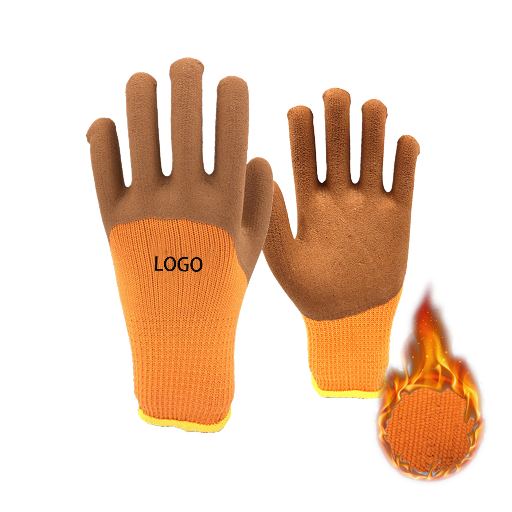 Good Quality Latex Coated Work Gloves, Premium, Medium
