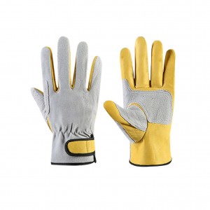 Unlined Men’s Pigskin Leather Work Gloves, Drivers Gloves