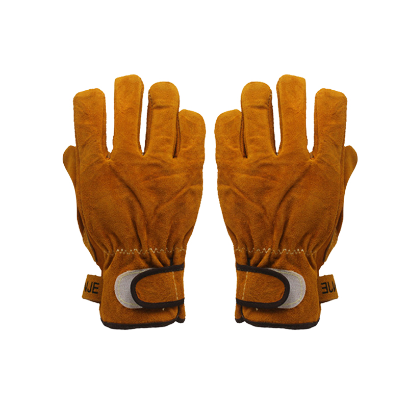 Leather Work Gloves Flex Grip Tough Cowhide Gardening Gloves Featured Image
