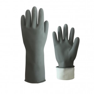 Comfort Reusable Waterproof Latex Household Dishwashing Gloves Roj Hmab