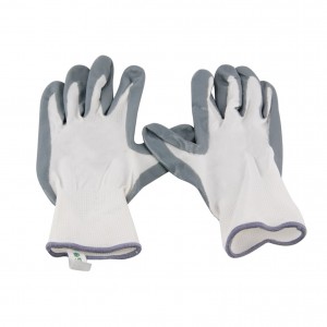 Safety Work Gloves Nitrile Coated Work Gloves