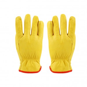 Huab Cua Txias Premium Cov Nplej Nplej Nplej Split Leather Gloves Lub caij ntuj no