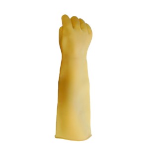 Good Wholesale Vendors Yellow Household Gloves - Extra Long household natural rubber cleaning cover – Red Sunshine