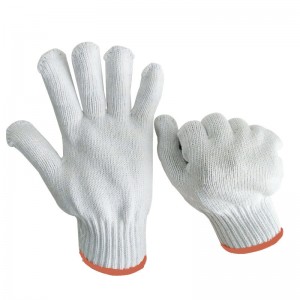 High quality cheap durable white cotton gloves