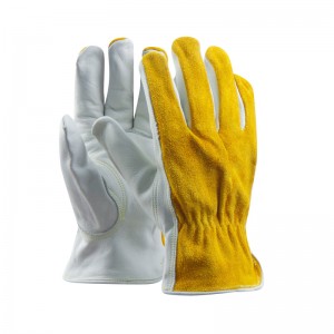 Kub Muag Premium Goatskin Top Grain Leather Driver Work Gloves