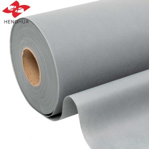 70gsm grå färg polypropen spunbond nonwoven tyg interling soffmadrass material för möbelöverdrag användning påsar tillverkning