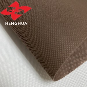 Hot Sales Brown Polypropylene Spunbond Nonwoven Fabric PP Lesela le Nonwoven Fabric Bag Roll Shopping Bag Roll