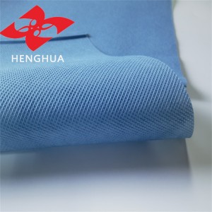 Tovární velkoobchodní výrobce rolí z modré polypropylenové netkané textilie spunbond o hmotnosti 70 g