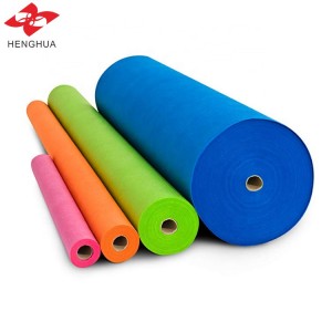 10-250gsm 15-260cm Dath Buidhe PP spunbond aodach neo-fhighte polypropylene Nonwoven Fabric Factory Polypropylene Spununbond Nonwoven Fabric Neo-fhighte Stuth Polypropylene PP Nonwoven PP Non Woven