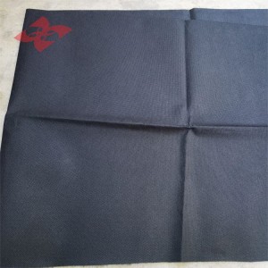 100gsm ສີດໍາ Polypropylene spunbond fabric nonwoven fabric packing fabric Jumbo Roll ຜູ້ຜະລິດ