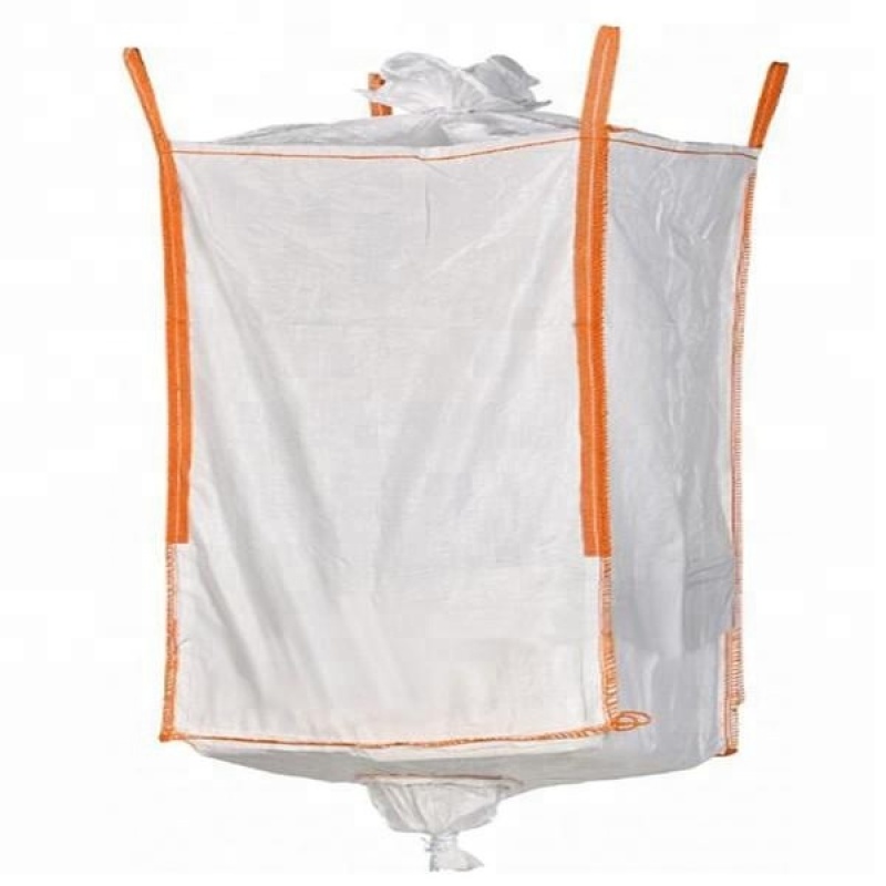 Pengosongan cerat Polypropylene Woven Jumbo Bag Ton Bag