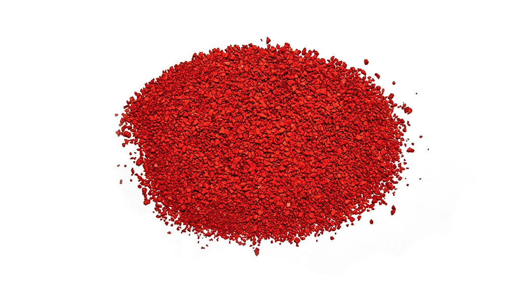 Preperse R. DBP – iš anksto išsklaidytas pigmento raudonasis pigmentas 254 80 % pigmentacija Teminis vaizdas