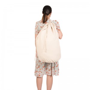 Cotton Laundry Backpack
