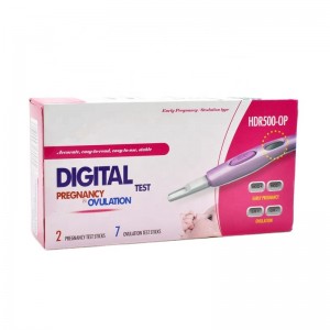 China New Product Pregnant Test Hcg Pregnancy -  Digital HCG Pregnancy Test & LH Ovulation Test Kit – PRISES