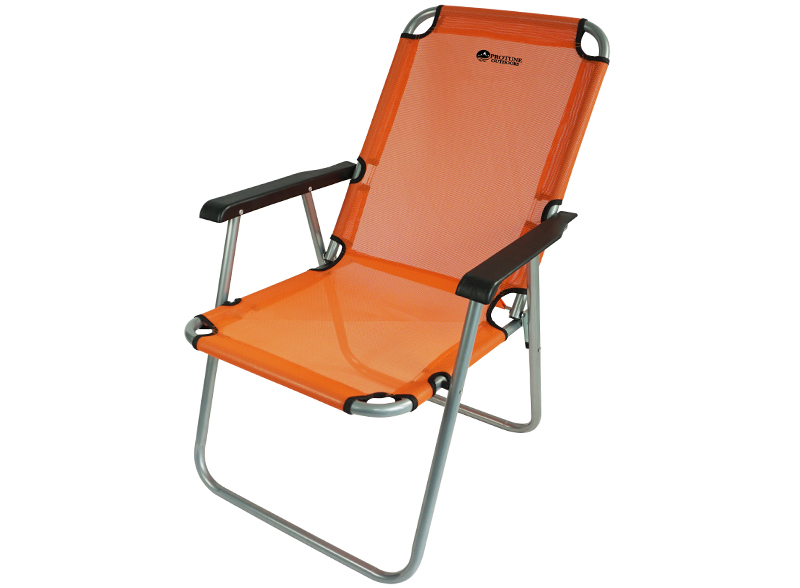 Protune Camping beach chair nga adunay handrest