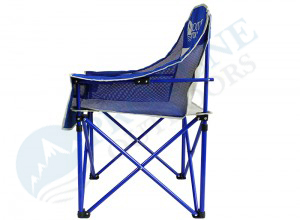Protune oversize camping folding chair nga adunay handrest