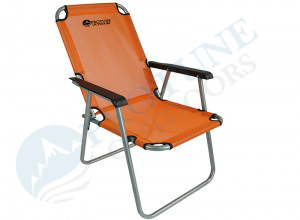 Protune Camping beach chair nga adunay handrest