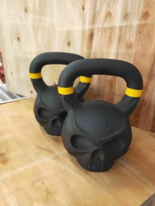 Gym Equipment Skull Kettlebell Cast Iron Competition Kettlebell Monkey Kettlebell