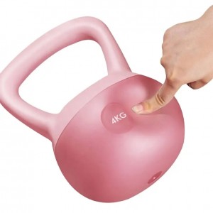 PVC Soft Kettlebell Women's Fitness Small Dumbbell Family Squat Pot Lifting Arm and Hip Strength Training