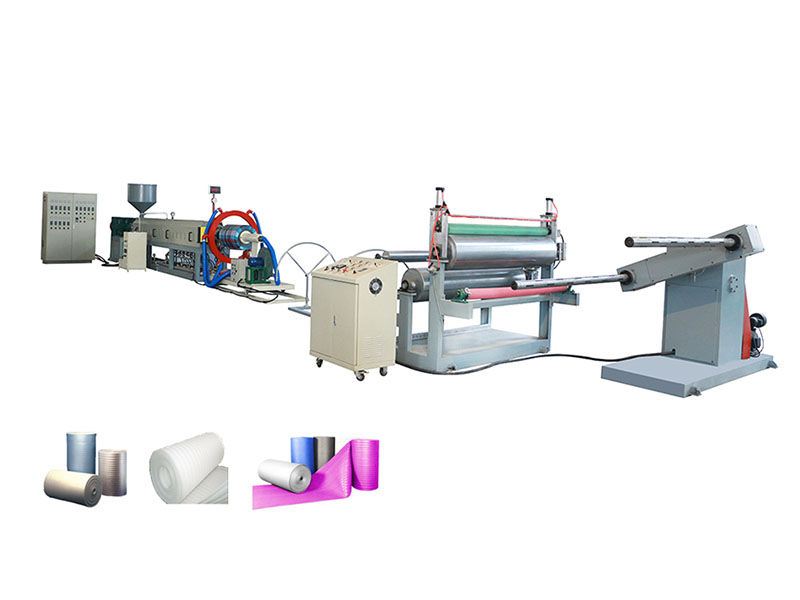 ЕПЕ линија за производство на пена ткаенина