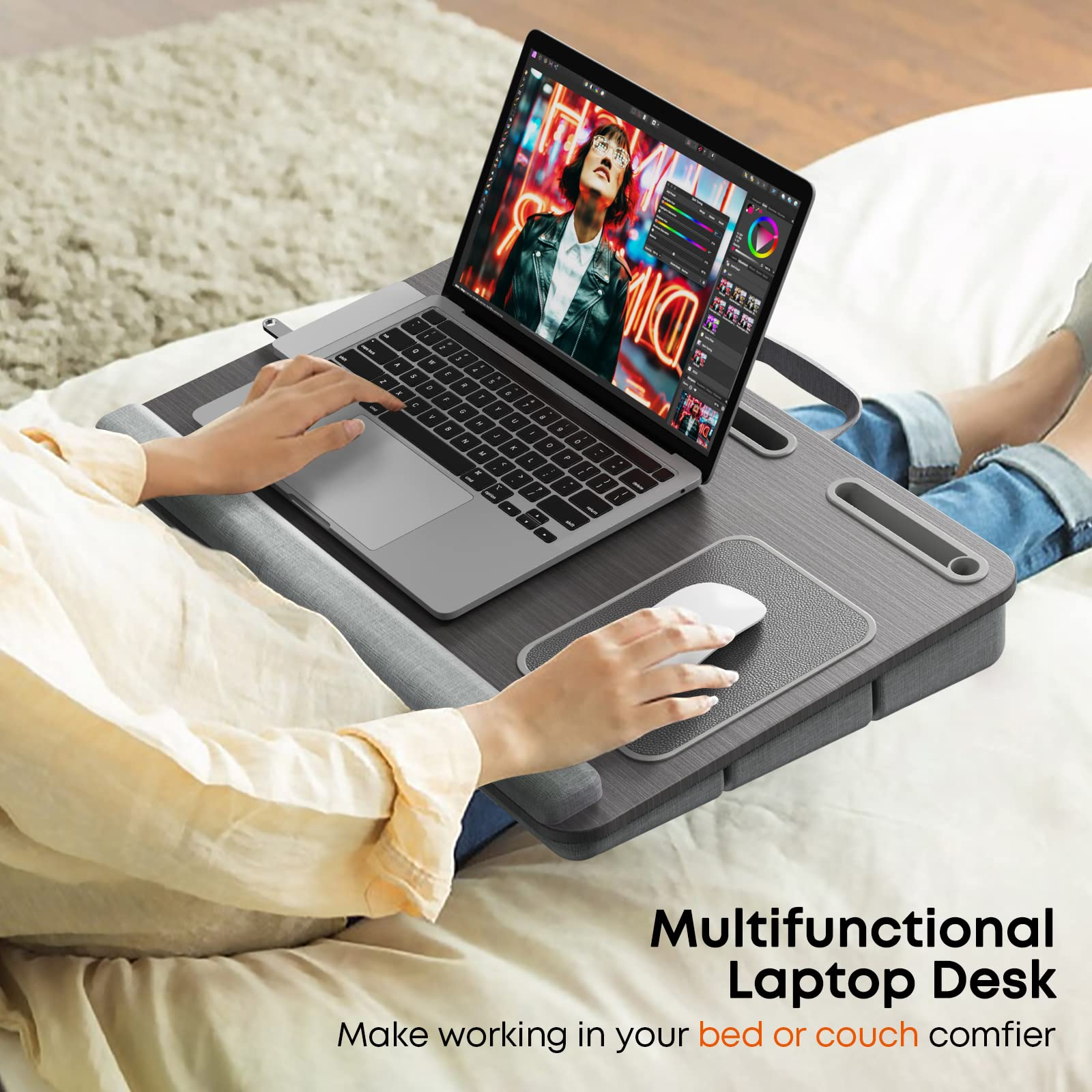 Lap Desk Adatta à laptops finu à 17,3 pollici