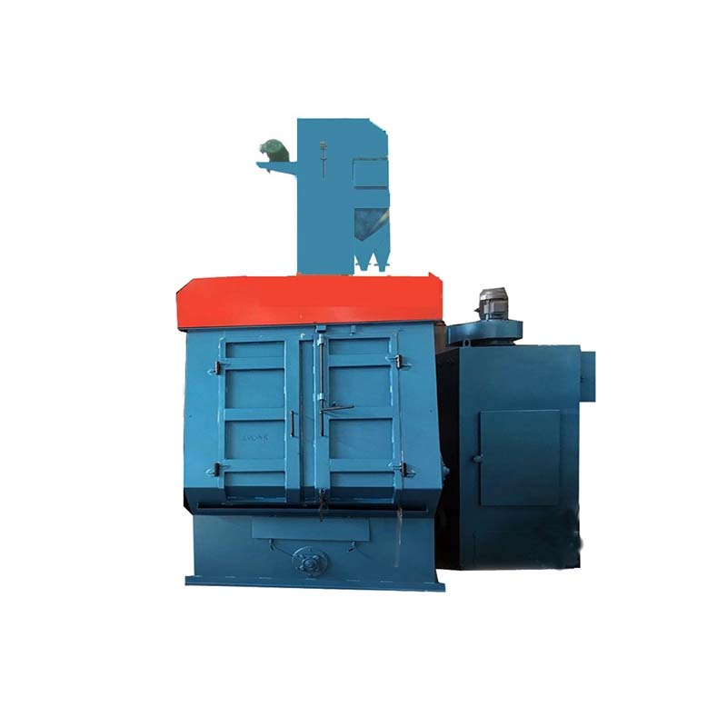 Tumble belt type Spring and bolt and nut shot blasting machine Featured Image